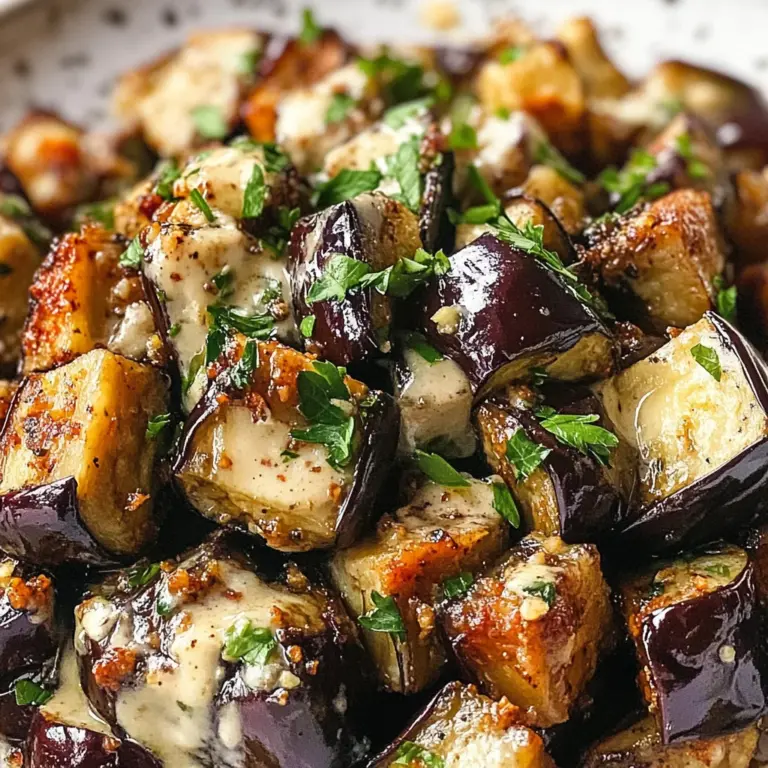 Aubergines rôties méditerranéennes