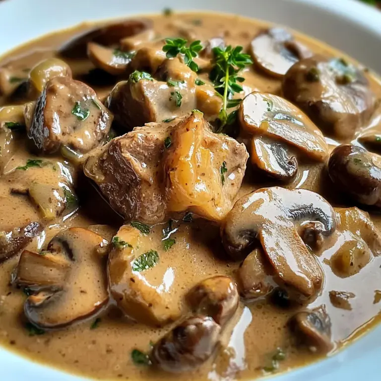 Bœuf Stroganoff au Cookeo