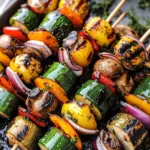 Brochettes de Légumes Grillés