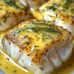 Cabillaud au Four à la Moutarde et Crème Citronnée : Un Plat Léger et Savoureux