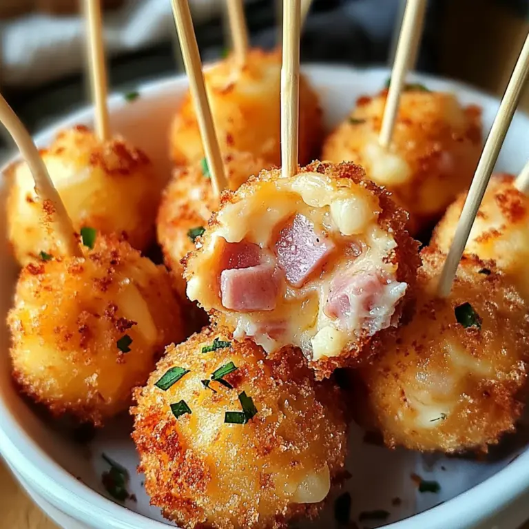 Cake pops salés jambon de poulet fromage
