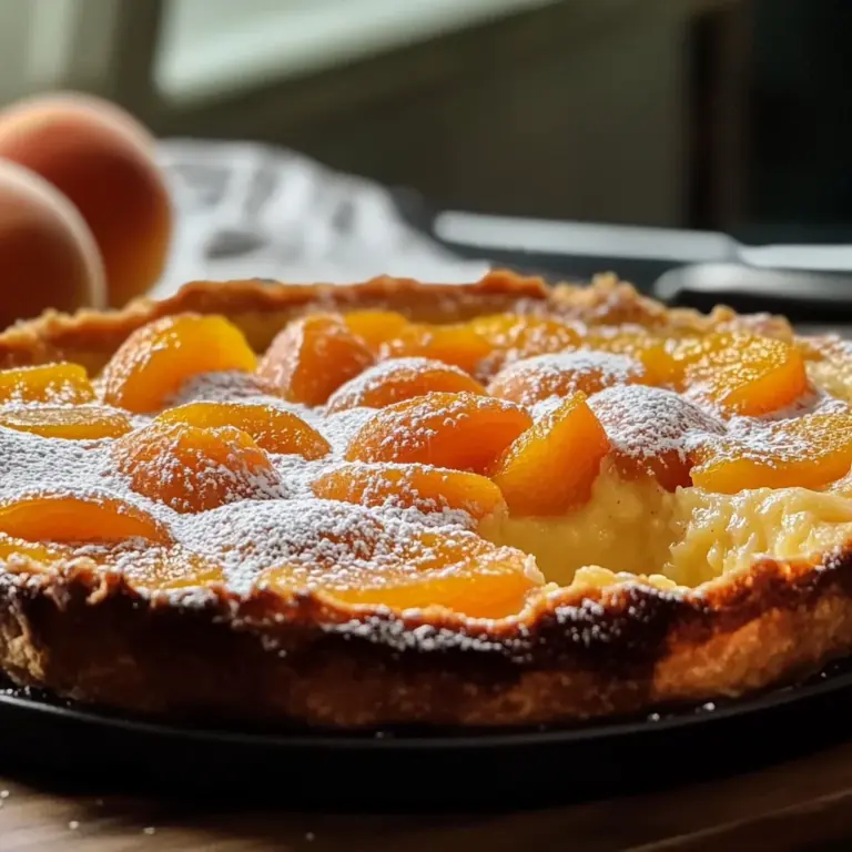 Clafoutis aux abricots