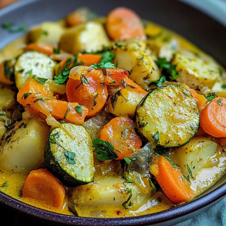 Colombo de Légumes Végétalien
