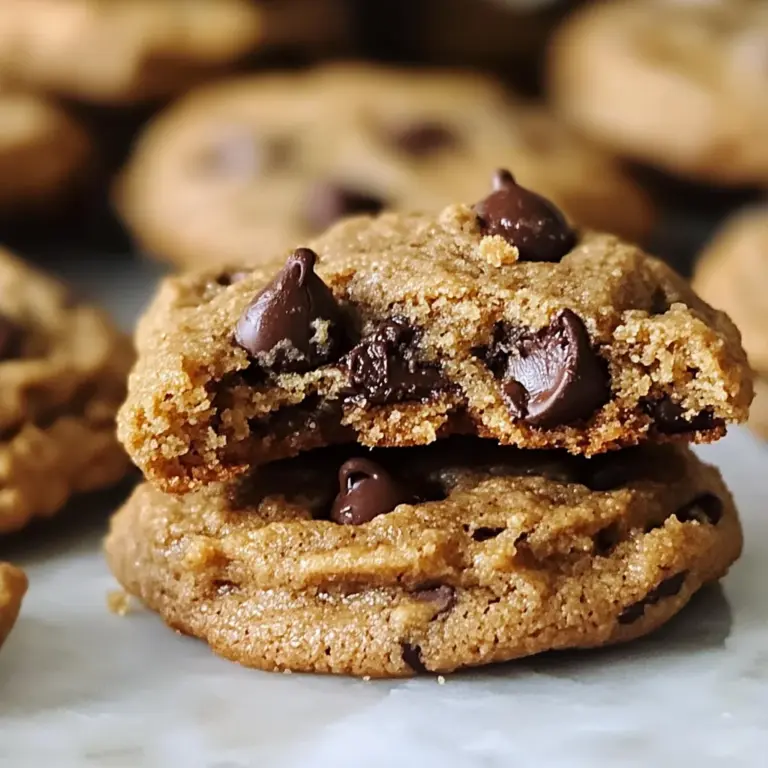 Cookies santé aux pois chiches