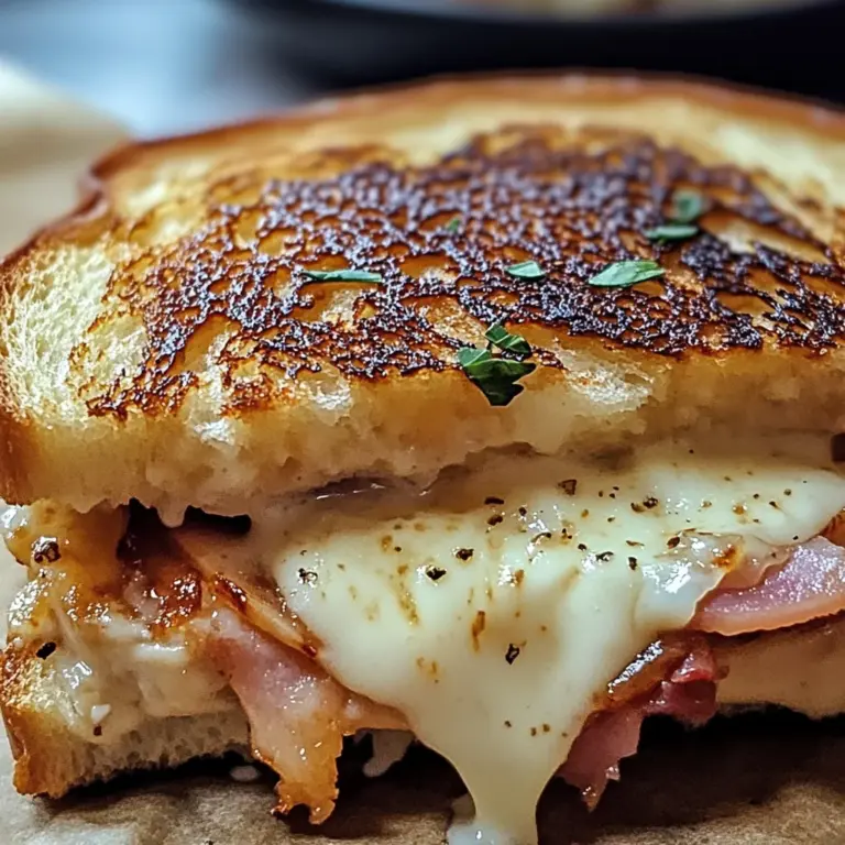 Croque Monsieur Montagnard Savoureux et Réconfortant