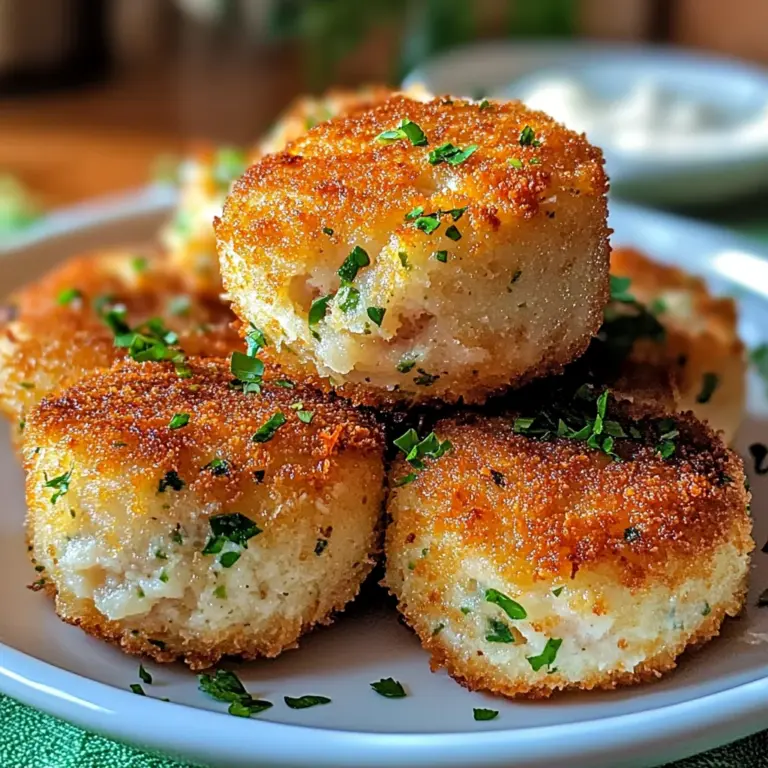 Croquettes de Thon aux Herbes Fraîches