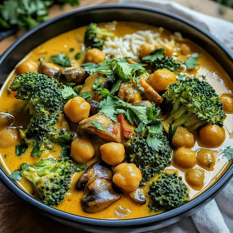 Curry végétarien santé et savoureux
