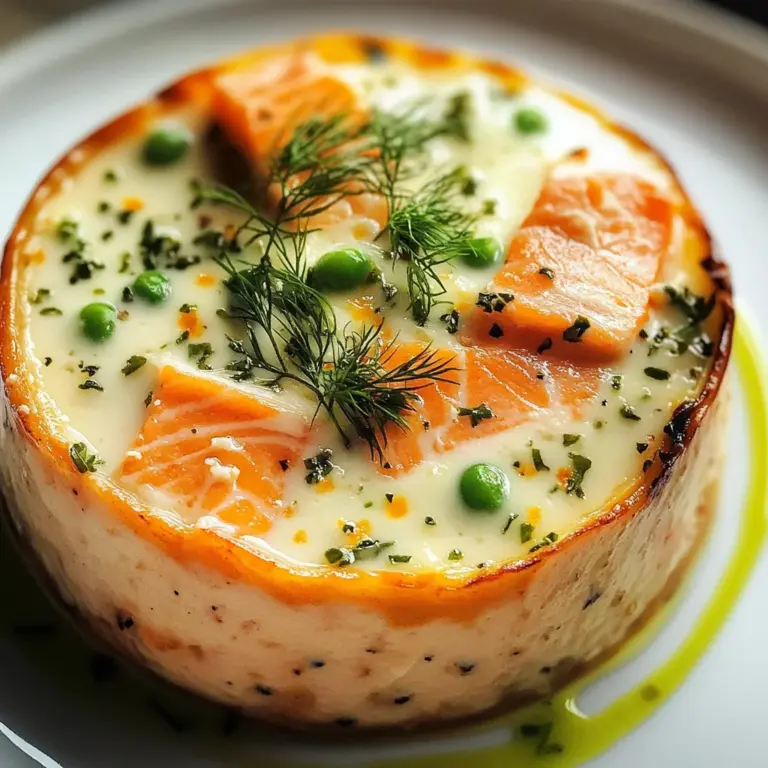 Découvrez le Flan de Poisson au Saumon et Colin : Une Recette Gourmande et Facile