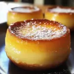 Délices d'œufs au lait à la noix de coco 