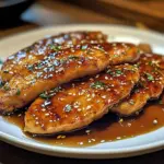 Escalopes de Poulet Caramélisées à l'Ail, Miel et Sauce Soja : Un Délice Sucré-Salé