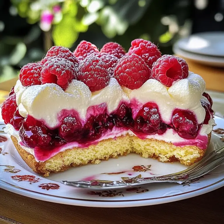 Framboisier Léger : Un Délice Fruité et Rafraîchissant