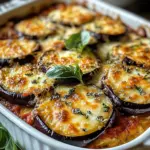 Gratin d’aubergines savoureux