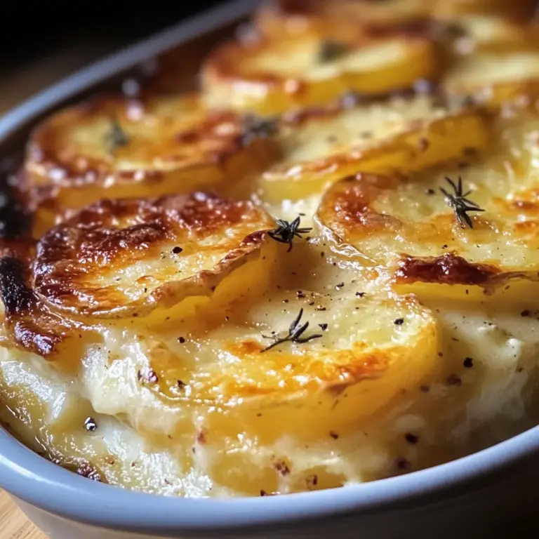 Gratin fondant de pommes de terre