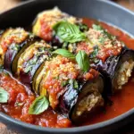 Involtini d'aubergines à la ricotta