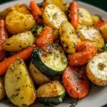 Légumes Rôtis à l'Ail et aux Herbes