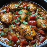 Marmite de poulet façon espagnole