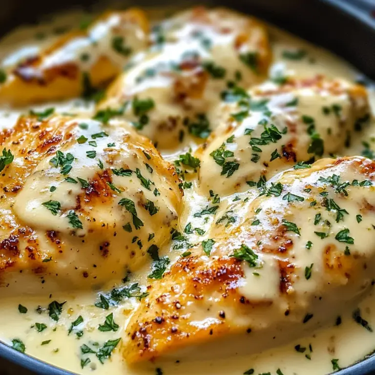 Poulet au fromage à la crème