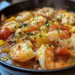 Ragoût de cabillaud et crevettes : un plat réconfortant et savoureux