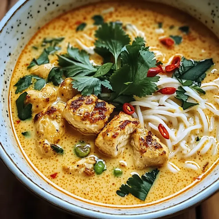 Soupe Thaï Délicieuse et Épicée