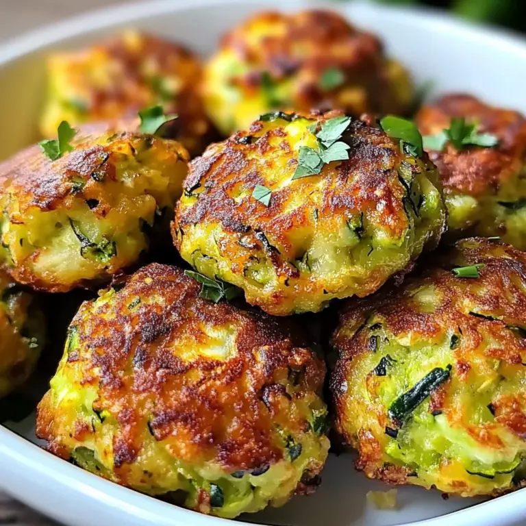 Boulettes de Courgettes au Four