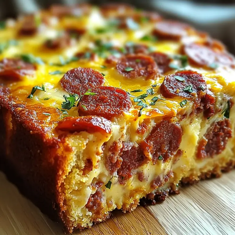 Cake au Chorizo Simple et Rapide – Recette Gourmande et Facile