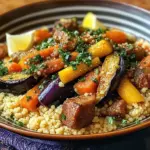 Couscous Marocain aux 7 Légumes