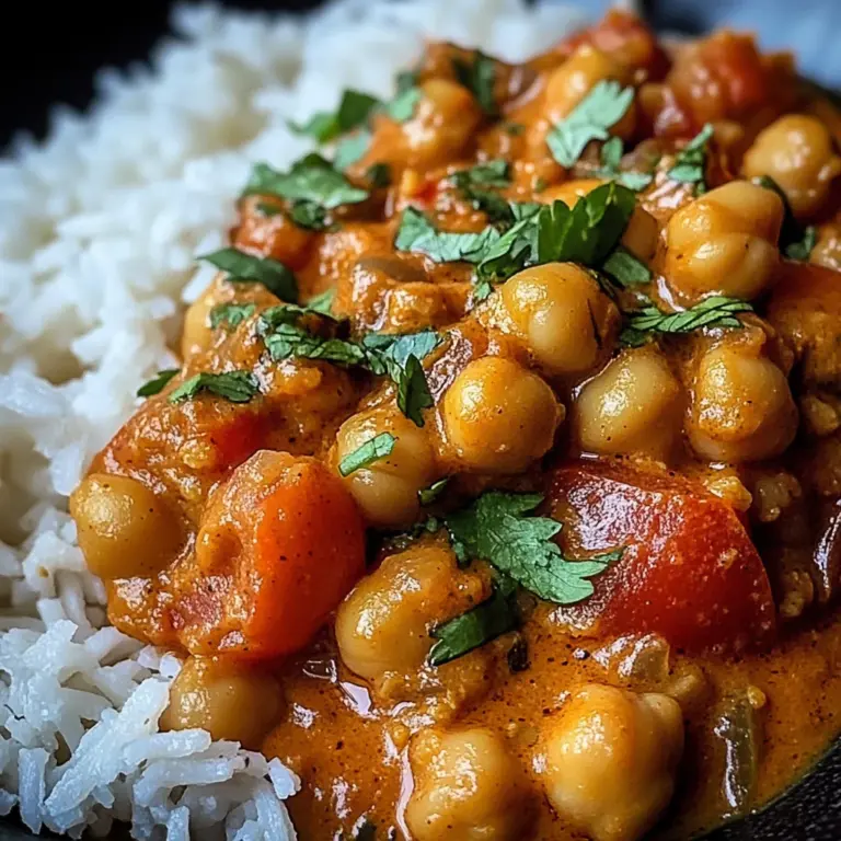 Curry de Pois Chiches, Tomate et Cacahuète : Un Voyage Culinaire Incroyable