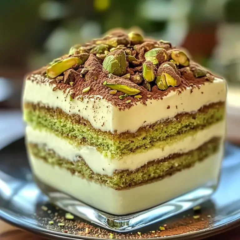 Le Meilleur Tiramisu à la Pistache