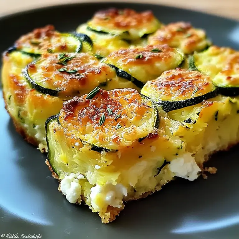 Moelleux au Chèvre et à la Courgette