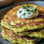 Pancakes de Courgettes et Sauce Yaourt : Une Option Légère et Incroyable pour vos Déjeuners
