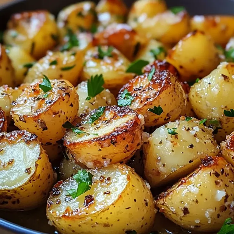 Pommes de Terre Rôties à l’Ail et Parmesan : Un Accompagnement Incroyable et Ultime