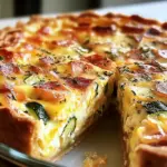 Quiche Sans Pâte : Une Option Légère et Incroyable à 5 Ingrédients