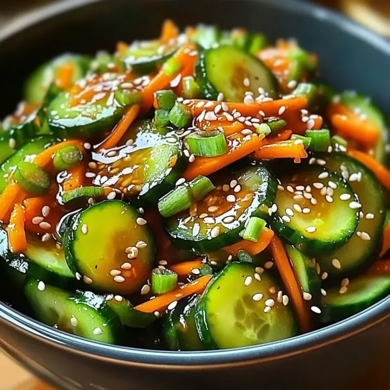 Salade de Concombre Asiatique Facile : Une Recette Incroyable Ultime