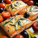 Saumon à la Toscane : Une Évasion Méditerranéenne dans Votre Assiette