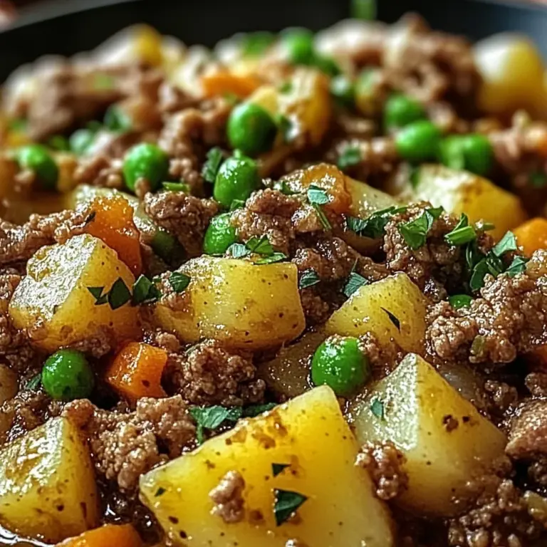 Viande Hachée avec Pommes de Terre : Un Plat Incroyable et Nourrissant